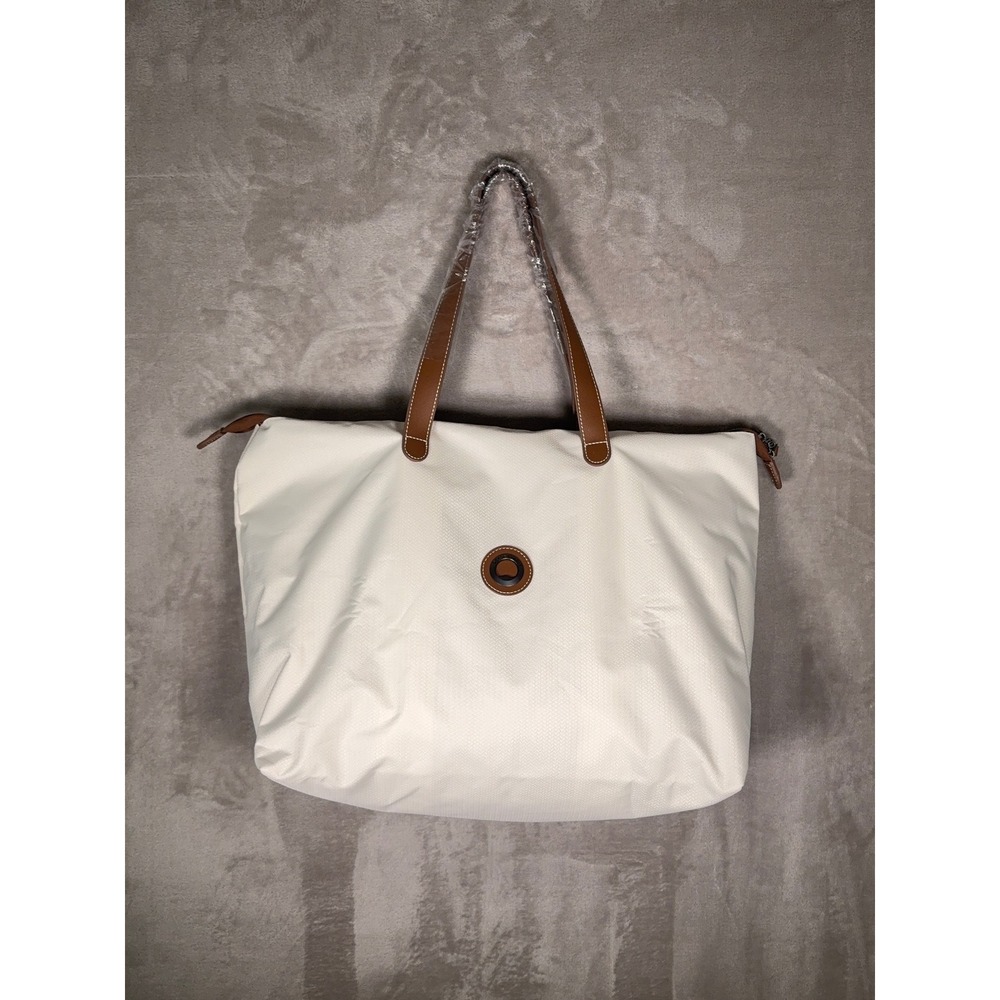 Delsey Paris Chatelet Air 2.0 Tote Bag Womens Angora White Carry On Travel Bag